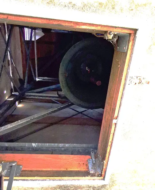 Blick in die Glockenstube 