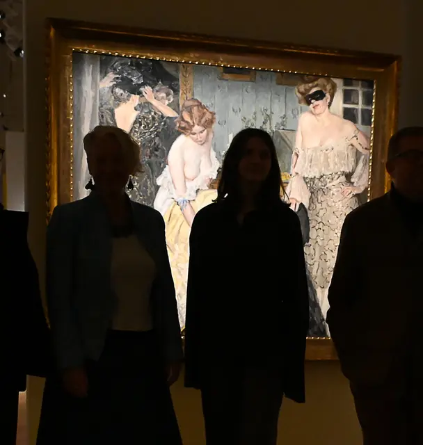 Rundgang durch die neue Bilderschau