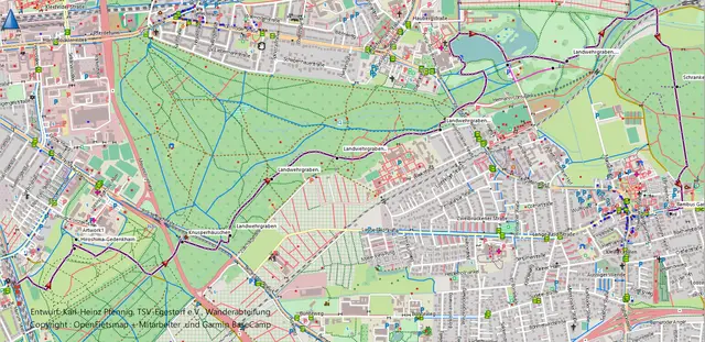 Unsere Route