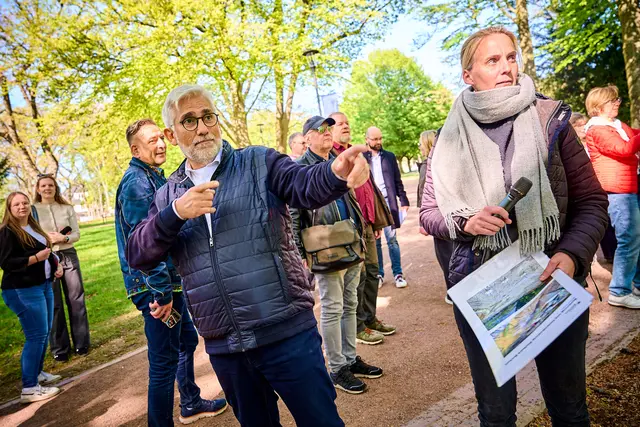 Baustellenbegehung: Der Stadtpark auf dem Weg zum Star der IGA  | Foto:  Stadt Bochum