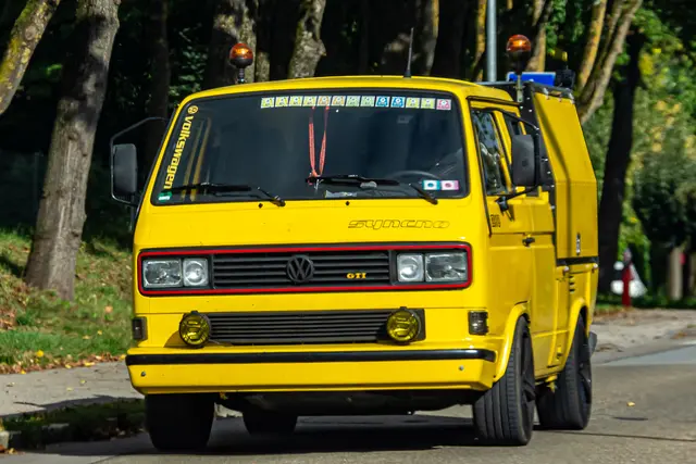 Volkswagen T3 Transporter produziert von 1979 bis 1992
