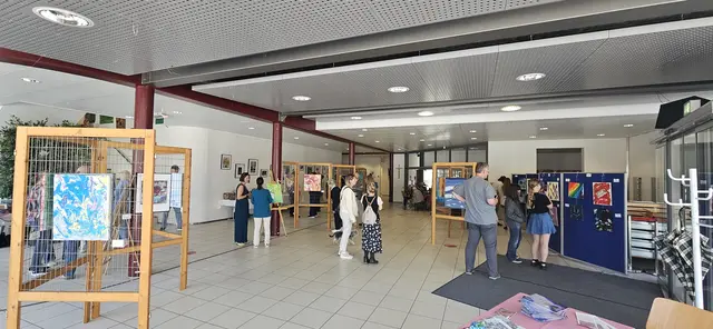 Das Foyer der Imhofhalle Untermeitingen | Foto: (c) Wolfgang Weiss