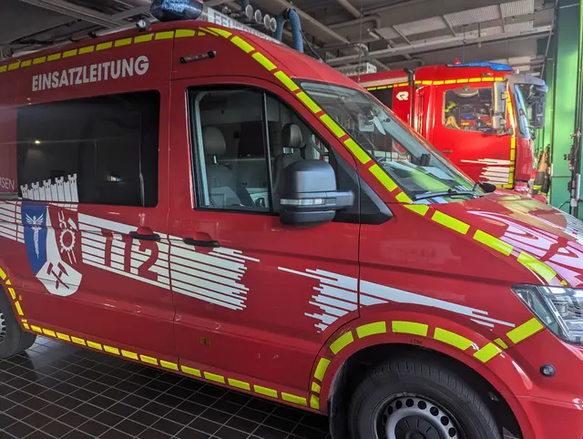 Brennender Gasgrill sorgt für Feuerwehreinsatz | Foto: Feuerwehr Oberhausen