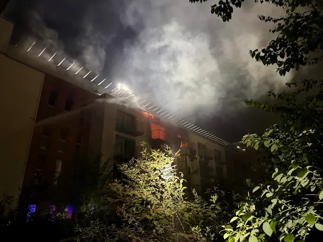 Blick auf die Einsatzstelle;  | Foto: Foto: Feuerwehr Essen