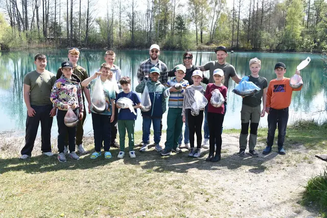 Fischerjugend Königsbrunn freut sich über erfolgreichen Angeltag
Foto: Horst Wüst