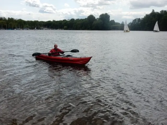 Paddeln auf dem Masurensee | Foto: Astrid Günther
