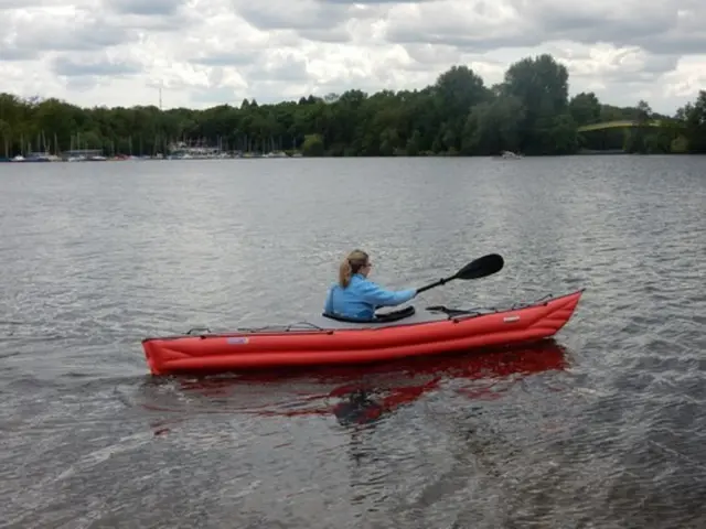 Paddeln auf dem Masurensee | Foto: Astrid Günther