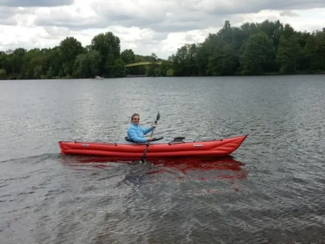 Paddeln auf dem Masurensee | Foto: Astrid Günther