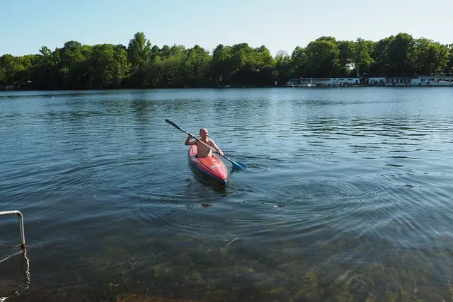 Paddeln auf dem Masurensee | Foto: Astrid Günther