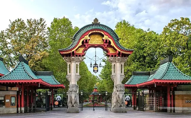 Das Elefantentor am Zoo Berlin