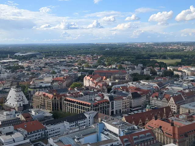 Leipzig von oben | Foto: Astrid Günther