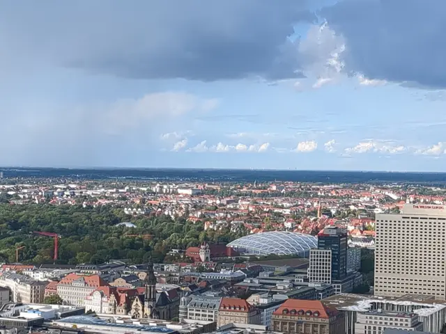 Leipzig von oben | Foto: Astrid Günther