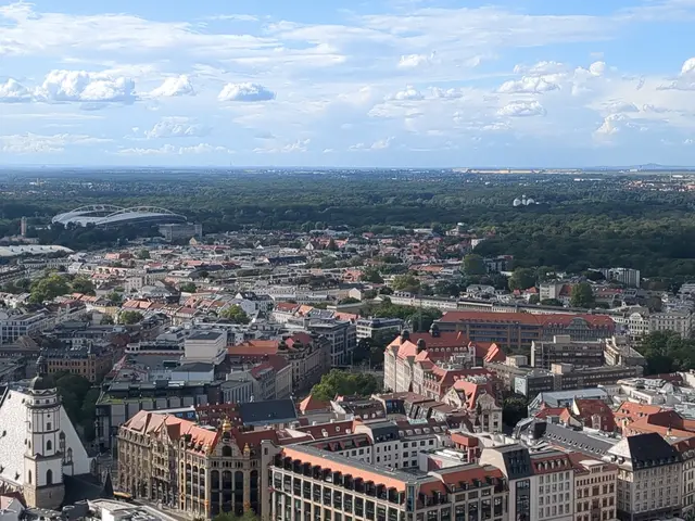 Leipzig von oben | Foto: Astrid Günther
