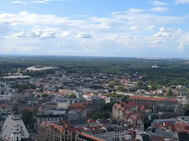 Leipzig von oben | Foto: Astrid Günther