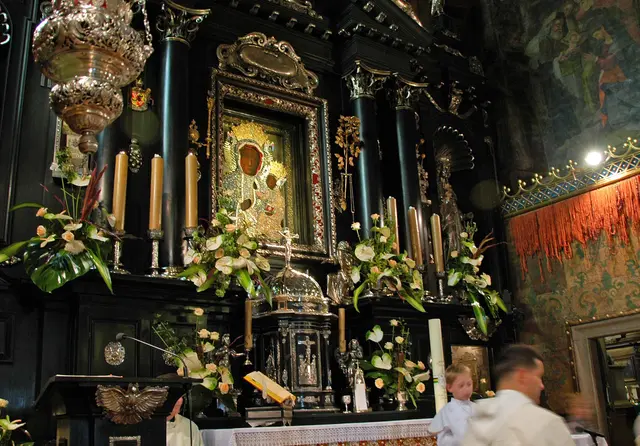 Und hier ist sie, die Schwarze Madonna.