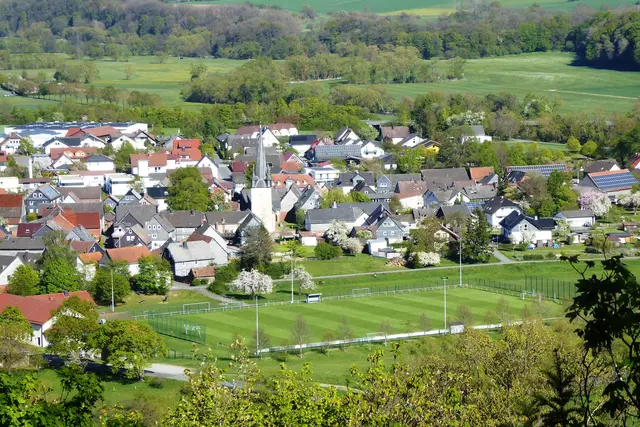 Sonntagsbilder 2026-18, Blick nach Battenfeld, 30.04.2026.