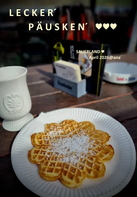 kleine WAFFEL PAUSE