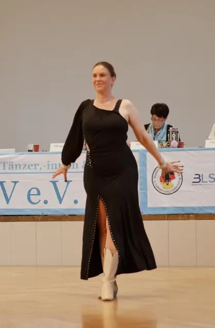 Christina Laaber, 4. Platz Bay. Meisterschaft Line Dance | Foto: Laaber