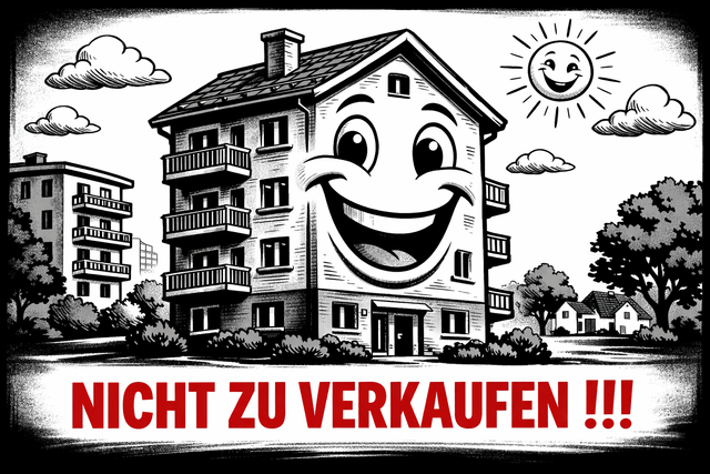 Mehrfamilienhaus auf keinen Fall verkaufen!
Die Energiewende ist kein Grund zu voreiligen Verkäufen, aus Angst vor Energiepreisen oder schrifttweiser Enteignungen von Privatvermietern | Foto: Plakat: Klaus Kromm