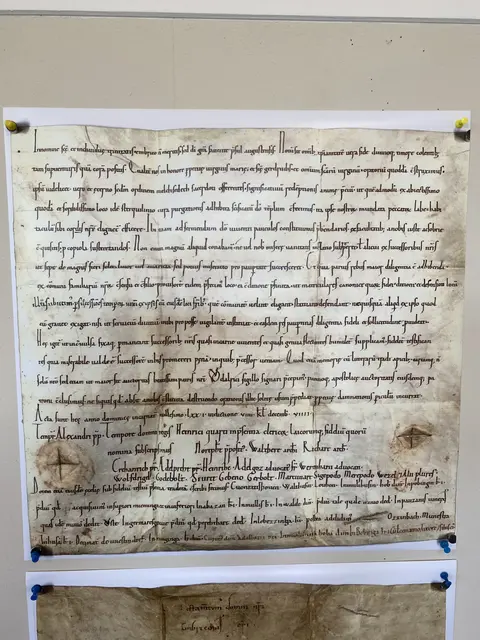 Gründungsurkunde von Münster aus dem Jahre 1071 | Foto: Gemeinde Münster (Lech)