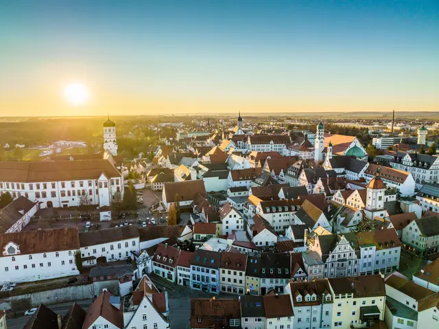 Stadtpanorama von Dillingen | Foto: Jan Koenen - Stadt Dillingen