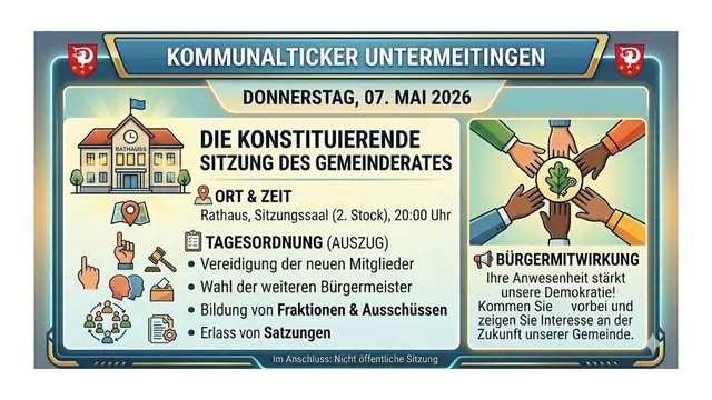 Quelle: Verwaltungsgemeinschaft Untermeitingen  | Foto: Symbolbild by KI 