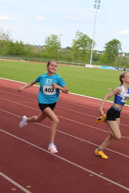 Franziska Mörgenthaler über 75 Meter