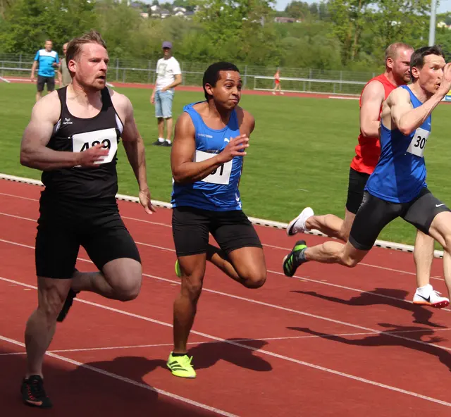Eduardo Medrano über 100 Meter 