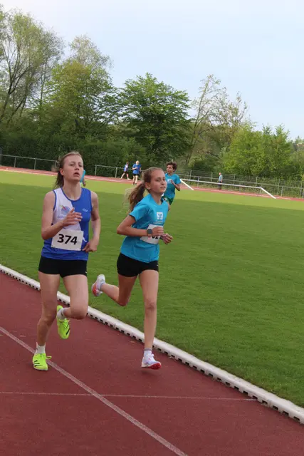 ... und noch eine 800 Meter Läuferin - Franziska Mörgenthaler 