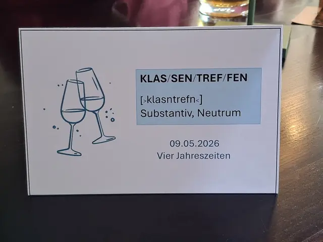 Auf eine gute Zeit.