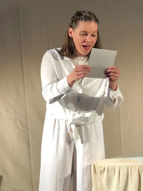 Foto: Marina Igelspacher überzeugte als "Sophie Scholl".