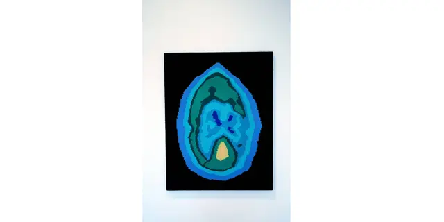 Titel: BRAINS, 3-teilig  von Patricia Waller

Bild vom Artikel: „Ausstellung - zeitgenössische Kunst. Patricia Waller – Don’t worry, be happy  - neue Ausstellung im Kunstverein Villa Wessel in Iserlohn. In Myheimat.