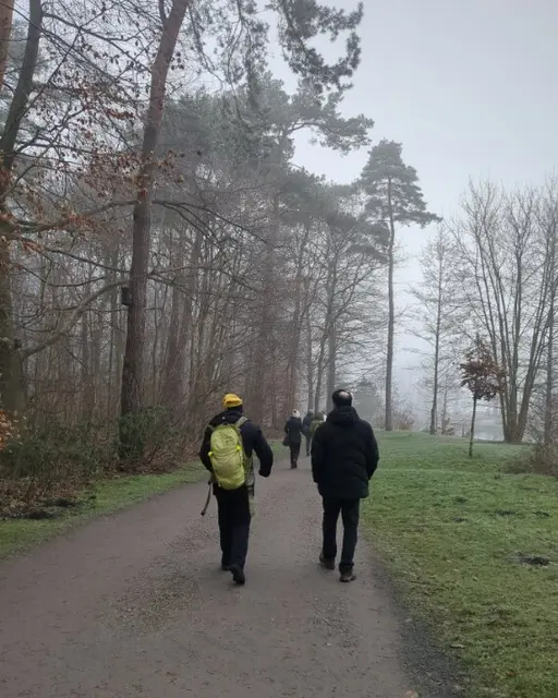 Sprachaustauschspaziergang im Sportpark Duisburg | Foto: Astrid Günther