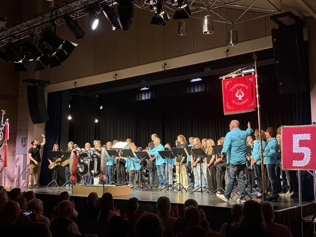 JBO und Spätzünder beim gemeinsamen Stück | Foto: Stadtkapelle Neusäß e.V.