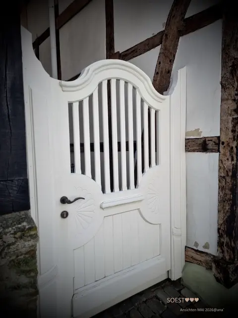 white door
