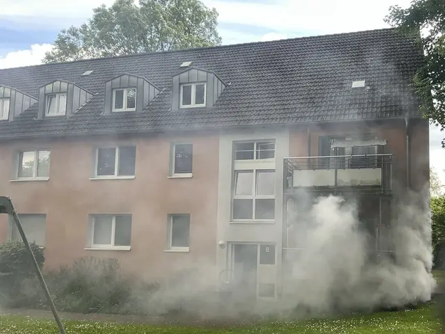 Blick auf die Einsatzstelle Foto: Feuerwehr Essen | Foto: Foto: Feuerwehr Essen