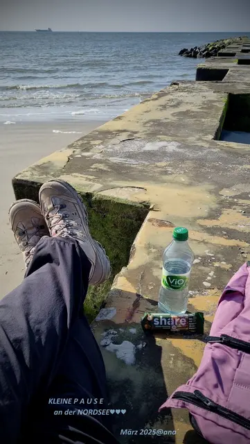 PAUSE am MEER :-)