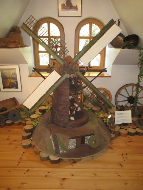 

Die Hiesfelder Windmühle als Modell