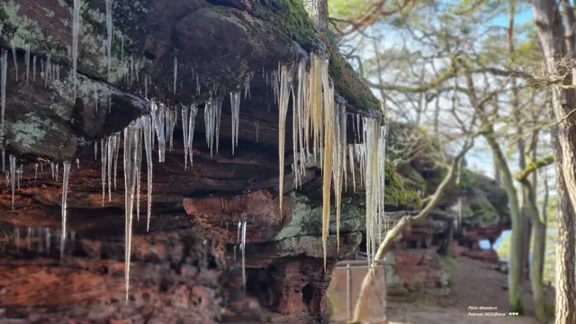 Eiszapfen
(Februar 2025 Südwestliche Pfalz@ana´)