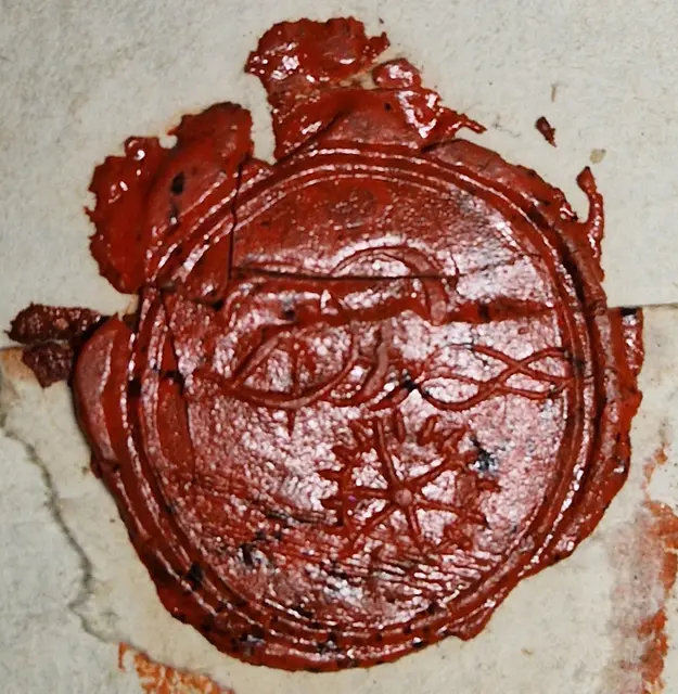 Wachssiegel des Müller D.Pfeil aus Hatzfeld