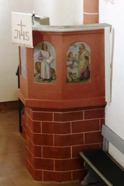 Sie steinerne Kanzel.
