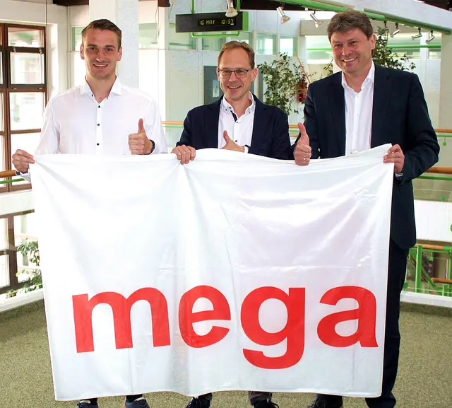 Freuen sich auf eine erneute erfolgreiche Meitinger Gewerbeschau (von links): Simon Leser, Martin Jäger und Bürgermeister Michael Higl. | Foto: Peter Heider