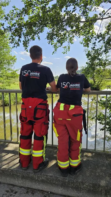 150 Jahre starke Rückendeckung | Foto: Edenberger Feuerwehr