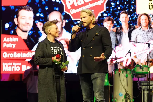 Tina Schüssler und Bachelor Paul Janke. | Foto: Dietmar Ziegler