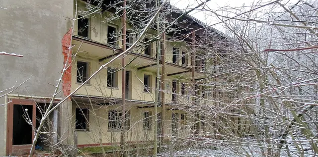Bettenhaus im Jahre 2019 der Aussichtsturm fehlt hier schon