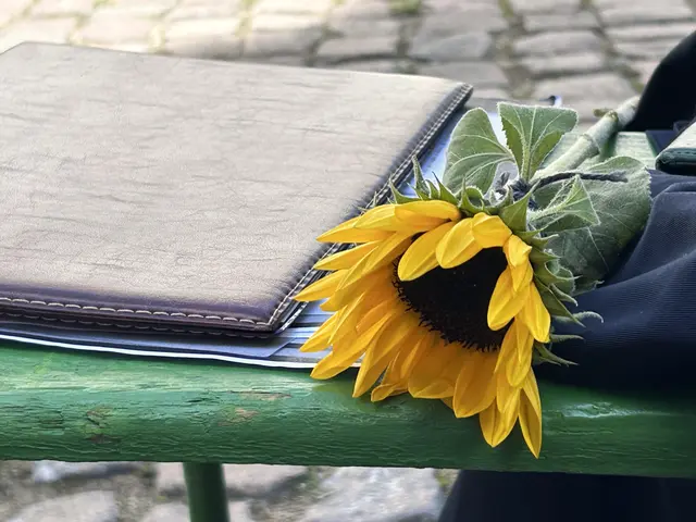 Alle Mitwirkenden erhielten eine Sonnenblume. 