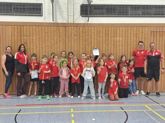 Unsere Sport- und Aufbaumannschaft 1.

Ein gelungener Tag mit viel Spaß für die Kinder.