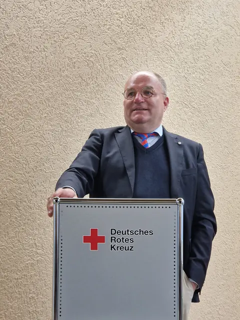 Dr. Sascha Rolf Lüder, Leiter des Verbindungsbüros des DRK bei Landtag und Landesregierung Nordrhein-Westfalen | Foto: CDA-Kreisverband Steinfurt