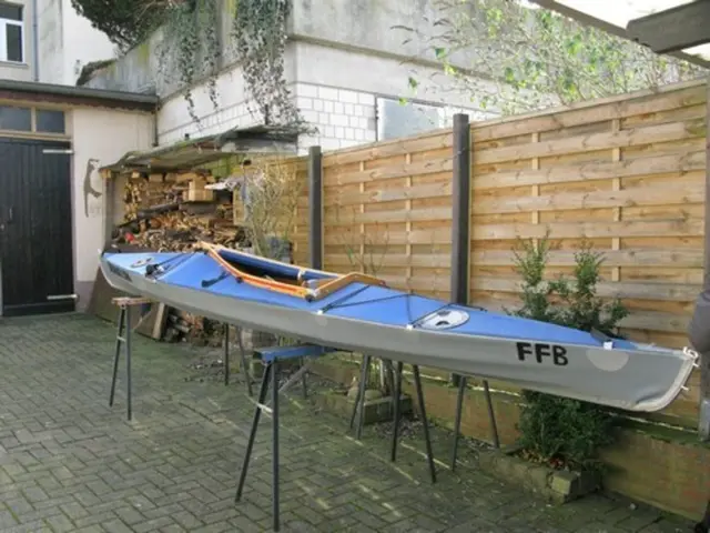 Eines unserer Faltboote | Foto: Astrid Günther