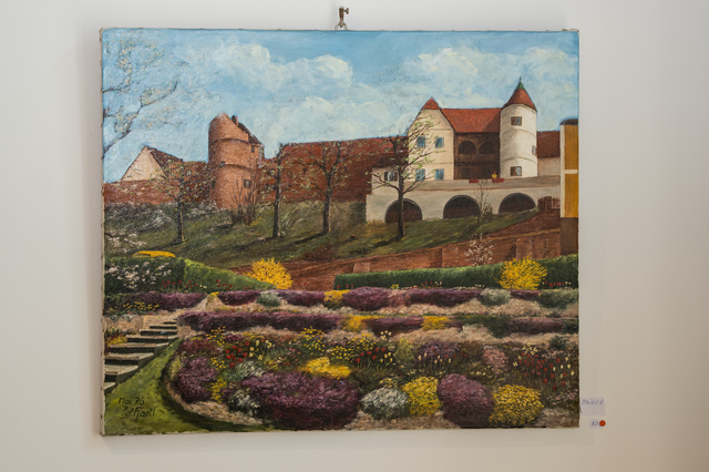 Verkauf von Bildern des Friedberg Malers und Häuserbauers Siegfried Hartl in der Friedberger Archivgalerie | Foto: FSeventfoto